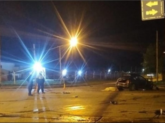 Un joven perdi la vida en un violento choque